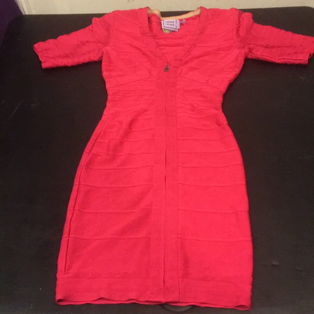 Xs used HERVE LEGER DRESS